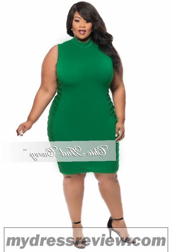 Plus Size Green Bodycon Dress : Better Choice 2017