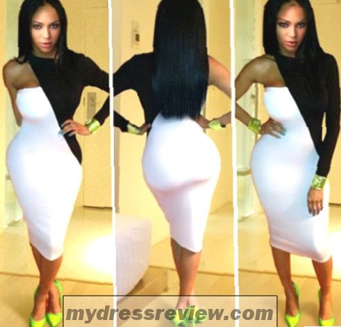 White One Shoulder Bodycon Dress : Make Your Life Special