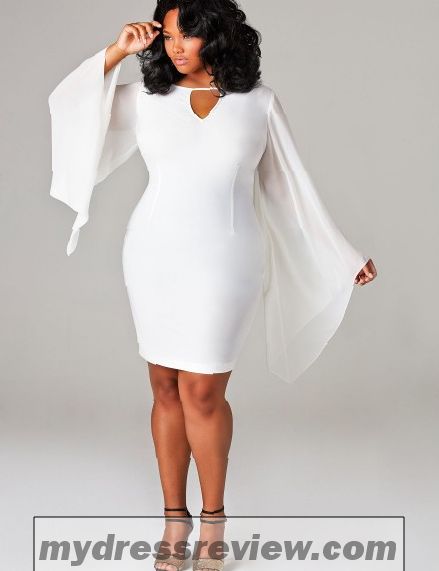 All White Party Dresses For Plus Size And Make Your Evening Special