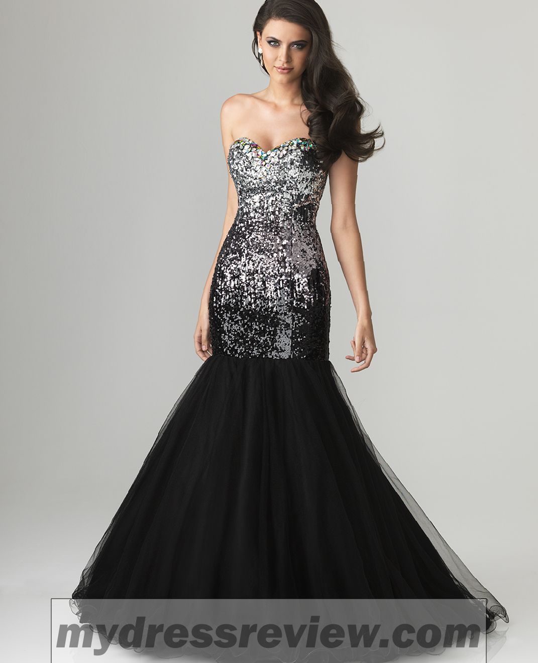 Black Mermaid Style Dress & Where To Find In 2017