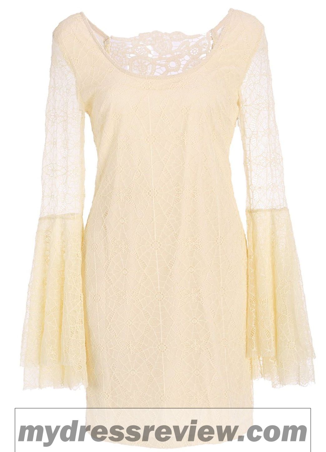 Cream Bell Sleeve Dress & Clothing Brand Reviews