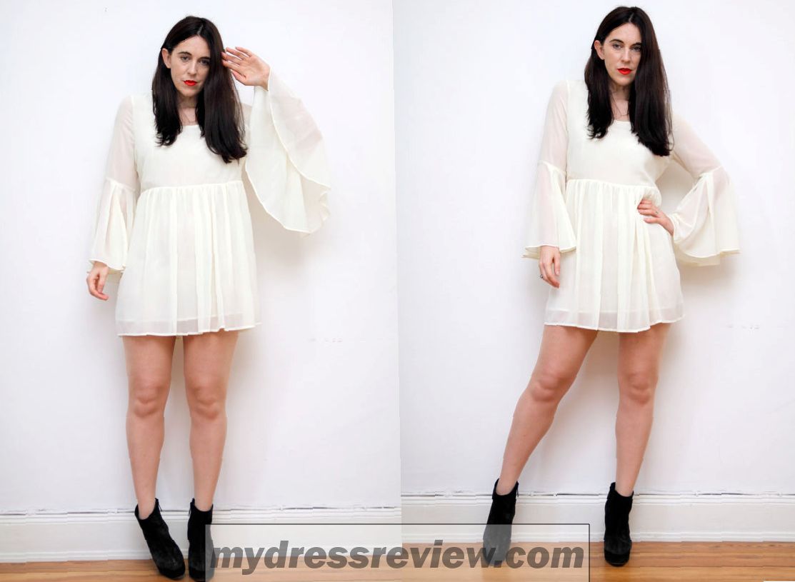 Cream Bell Sleeve Dress & Clothing Brand Reviews
