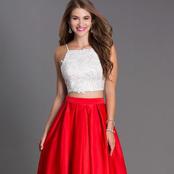 red-and-black-two-piece-prom-dress-and-review-2017