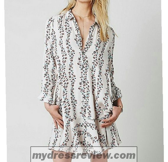 Free People Button Front Shirtdress : Choice 2017