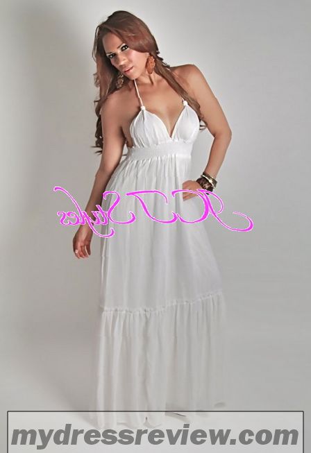 Halter White Maxi Dress And Review 2017
