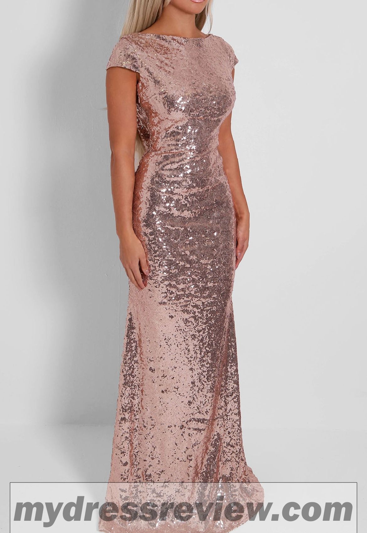Maxi Gold Sequin Dress & Clothing Brand Reviews