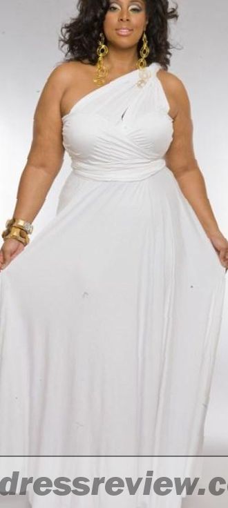 Gold And White Plus Size Dress - Always In Style 2017-2018