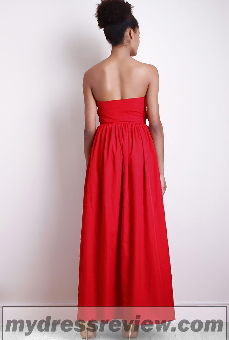Red Glitter Maxi Dress - Clothes Review