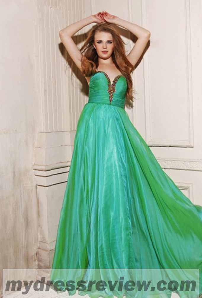 Emerald Green Sweetheart Dress - Clothes Review