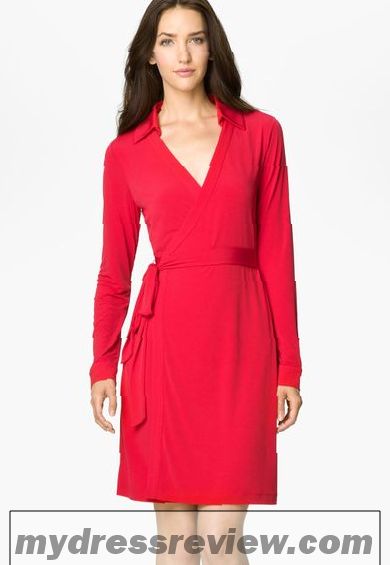 Red Jersey Wrap Dress & Review 2017