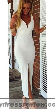 White Maxi Dress Bodycon - Popular Choice 2017