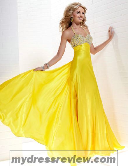 Yellow Backless Prom Dress : Choice 2017