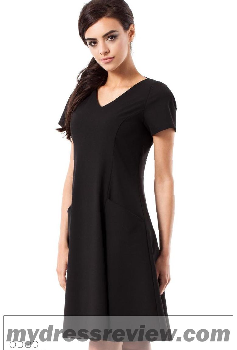 Black Dress With Flared Sleeves And Clothing Brand Reviews