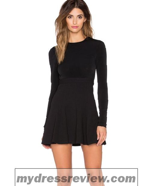 Black Flare Dress With Sleeves - A Wonderful Start