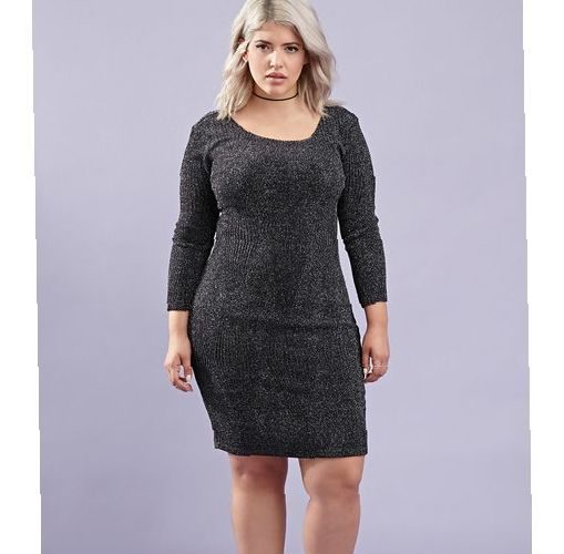 black-bodycon-plus-size-dress-and-trend-2017-2018