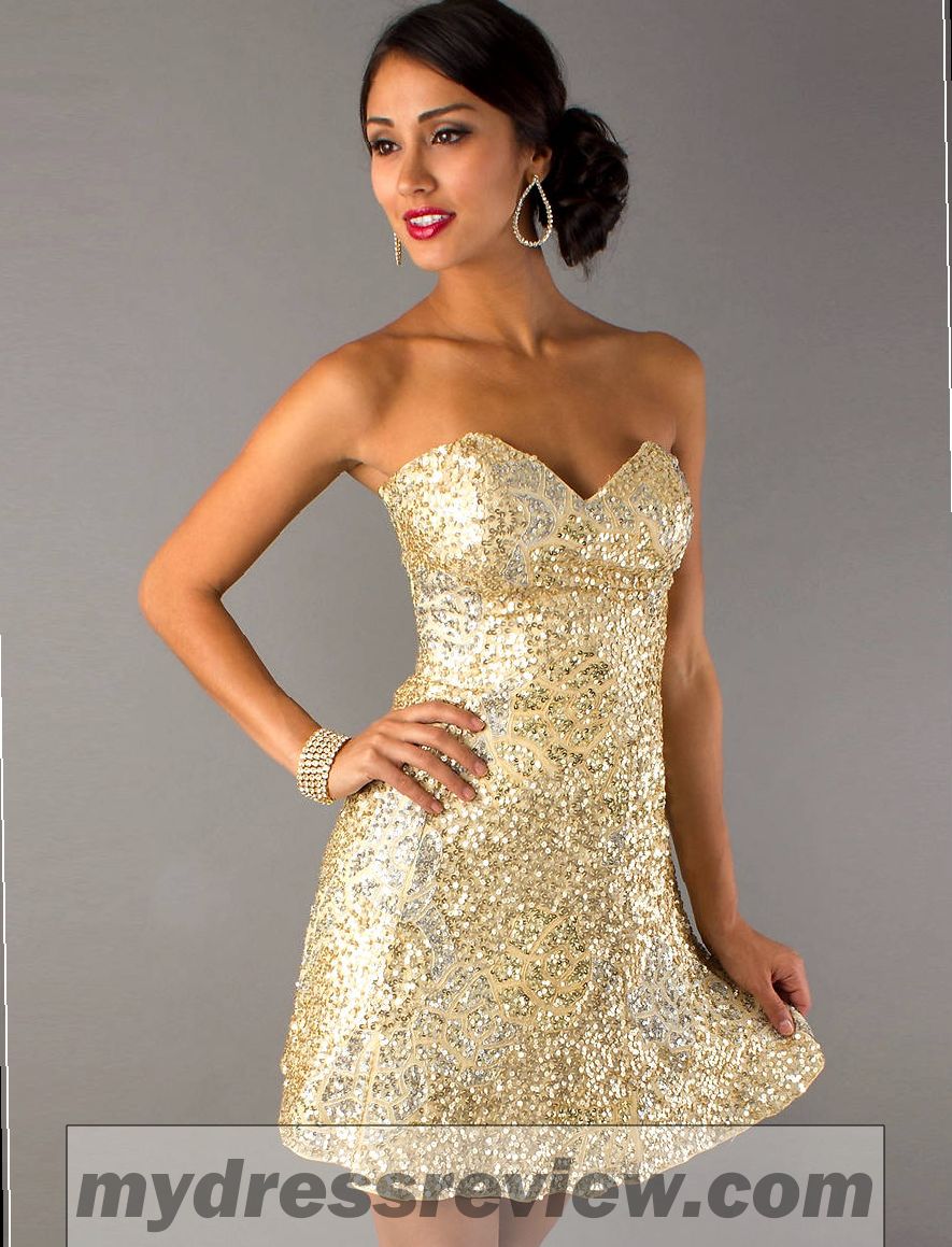 Glitter Dress Gold & 18 Best Images - MyDressReview