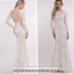 white-sleeve-lace-dress-2017-fashion-trends