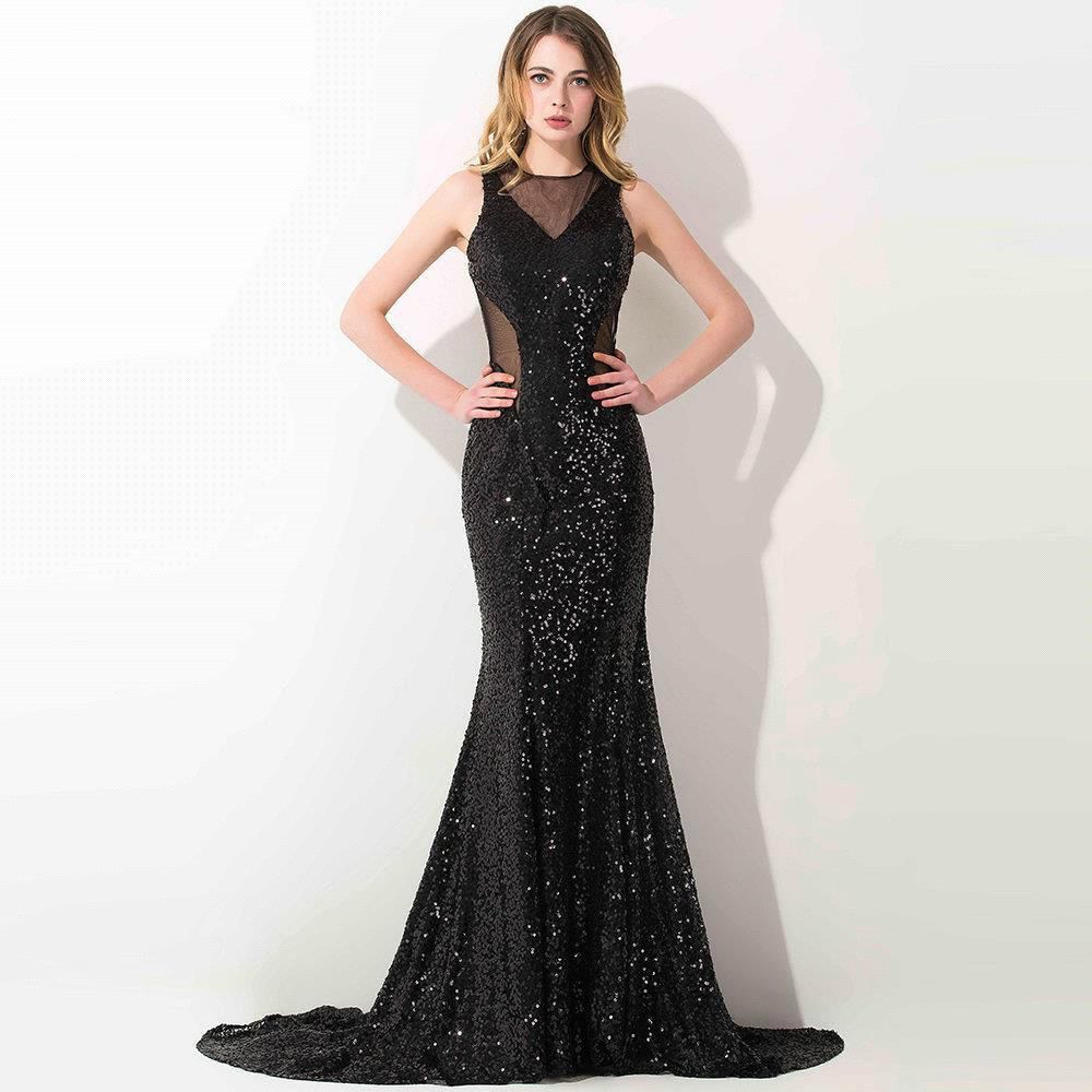 long black and gold dress - MyDressReview
