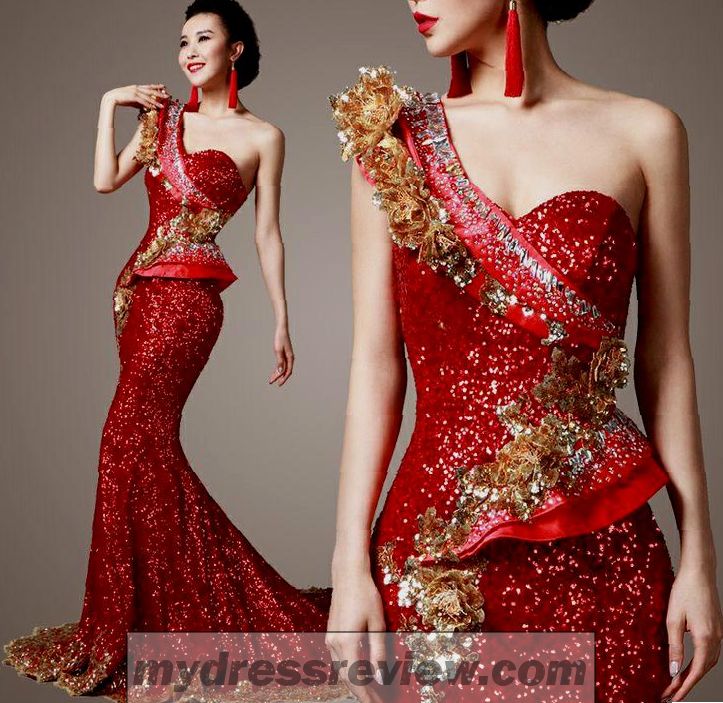 Bridesmaid Dresses Red And Gold - Always In Style 2017-2018