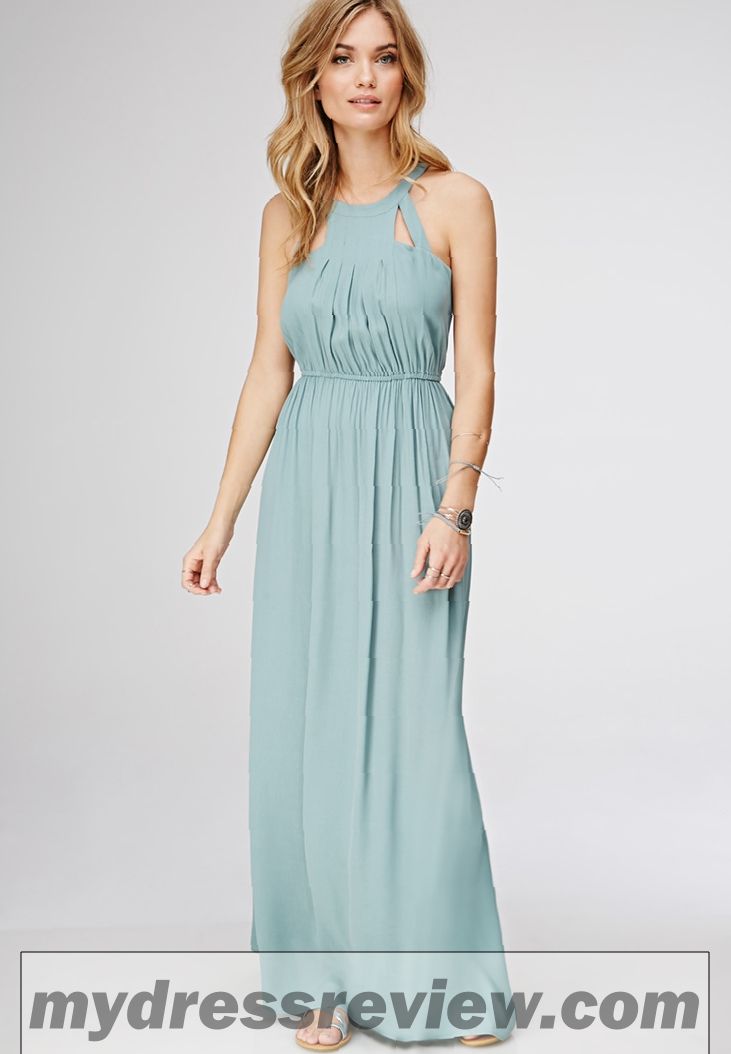 Halter Style Maxi Dress & Review Clothing Brand - MyDressReview