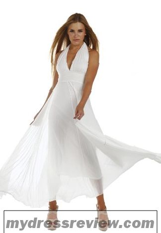 Halter White Maxi Dress And Review 2017