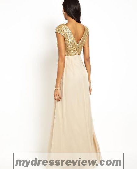 Maxi Gold Sequin Dress & Clothing Brand Reviews