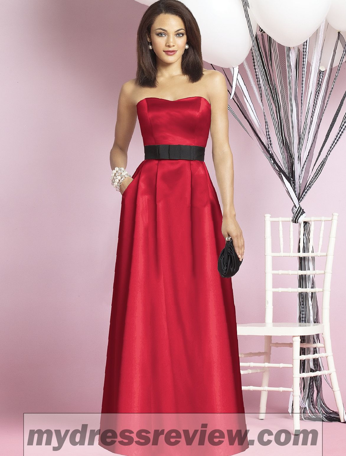 Red Floor Length Bridesmaid Dresses : 20 Great Ideas