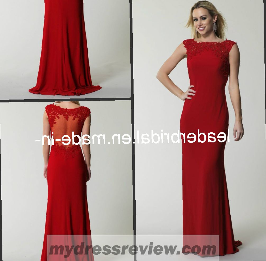 Red Matron Of Honor Dresses And Trend 2017-2018