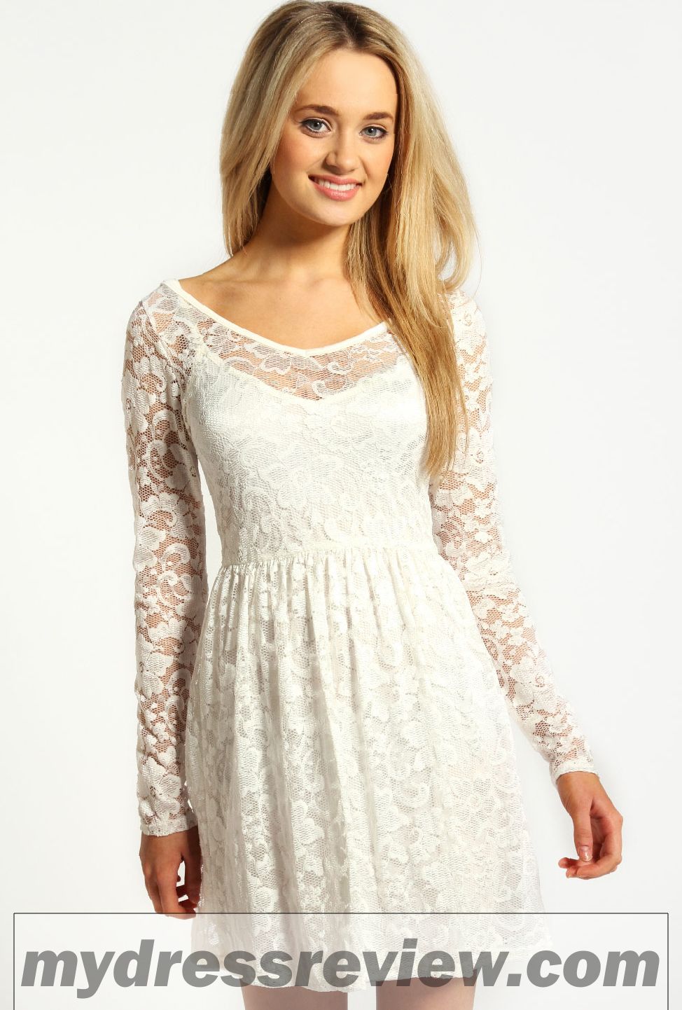 White Sleeve Lace Dress & 2017 Fashion Trends