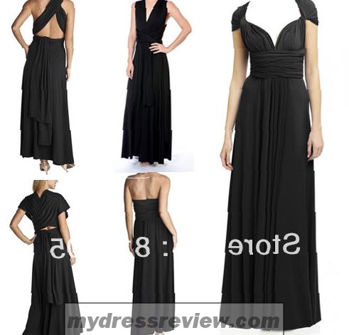 Black Maxi Bridesmaid Dress : Choice 2017
