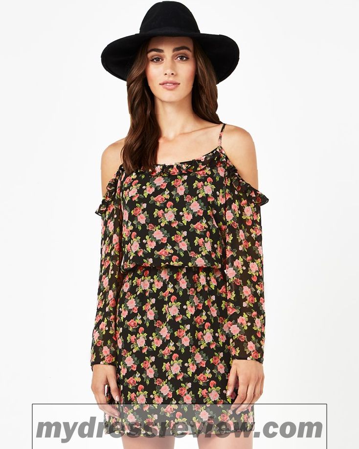Floral Print Off The Shoulder Dress And Top 10 Ideas