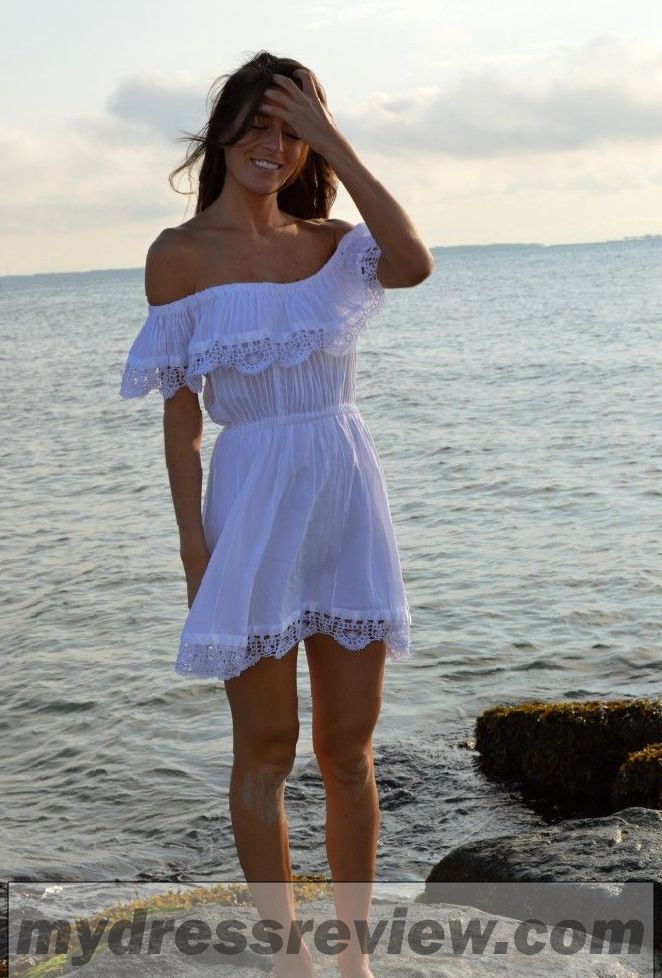 White Off Shoulder Summer Dress : Where To Find In 2017