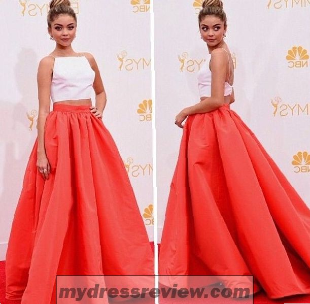 Orange Two Piece Prom Dress And Make Your Evening Special