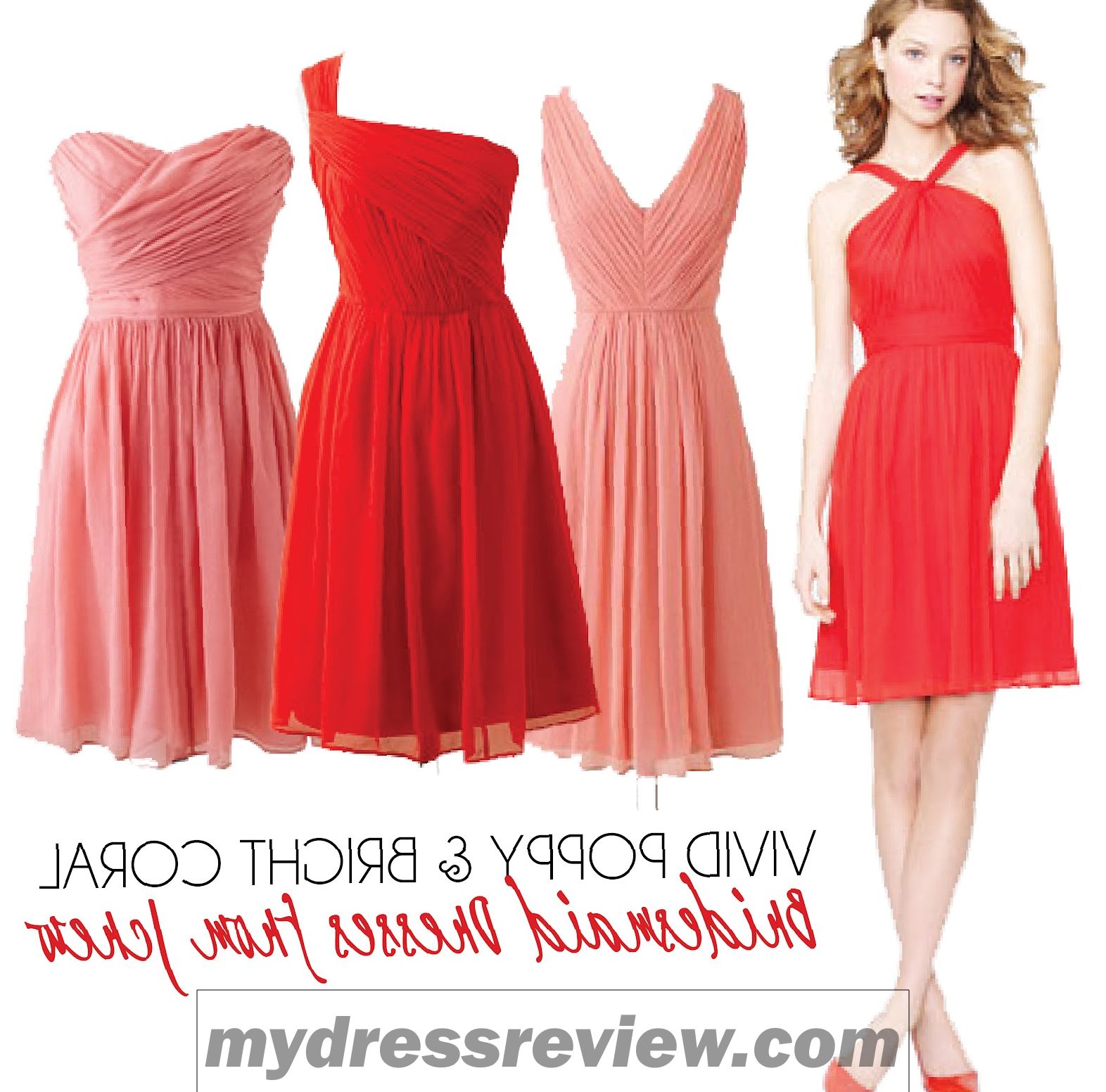 Poppy Red Bridesmaid Dresses And Top 10 Ideas
